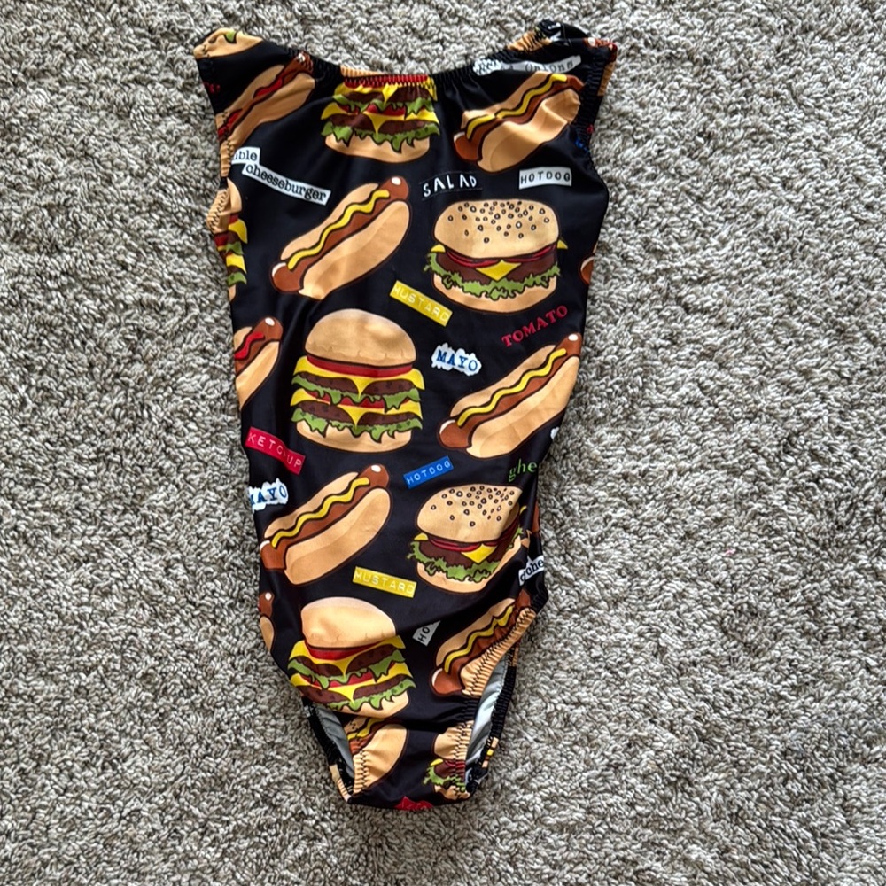 Foxy’s burger leotard